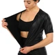 Кофта для похудения с эффектом сауны Heatoutfit 2115 размер 3XL (52-54) Black - изображение 6
