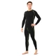 Тайтсы мужские компрессионные Zelart Fit J01K размер 3XL (180-185 см) Black-Green - изображение 7