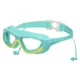 Окуляри-напівмаска дитячі з берушами для плавання SP-Sport Swim 9200 Mint-Yellow - зображення 1