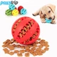 Інтерактивний м'яч для собак Dog Treat Toy Ball, Medium red - зображення 4