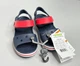 Детские кроксы босоножки Crocs Crocband C9 25-26 синий/красный - изображение 4