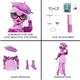 Лялька Рейнбоу Хай Лаванда Лінн Rainbow High Shadow High Lavender Lynn Fashion Doll RH044 - зображення 4