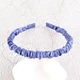 Ободок обруч для волос жатка Honey Fashion Accessories синий (12-118/1) - изображение 1