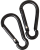 Карабін 1шт KOMBAT UK Carabiner standard 6mm - изображение 1