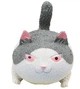 Антистрес іграшка тягучка милий товстий "Злий кіт" "Злі коти" Angry cat 10х9х7 см Сірий - зображення 14