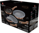Zestaw patelni Berlinger Haus Rose Gold Edition 3 szt (BH/7054) - obraz 2