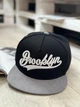 Кепка снепбек (Snapback) Brooklyn NYС Черный с серым 56-61р (9032) - изображение 3