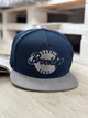 Кепка снепбек (Snapback) Brooklyn Barber Shop Синій з сірим 56-61р (9023) - зображення 3
