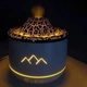 Увлажнитель воздуха Вулкан с эффектом пламени и подсветкой 360 мл Белый - изображение 2