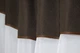 Кухонний комплект VR-Textil № 084к шторки з ламбрекеном білий з венге 270х170 см (52-0821) - зображення 4
