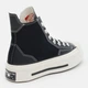 Женские кеды высокие Converse Chuck 70 De Luxe Squared Hi A06435C-001 38 (7.5US) 24.5 см Черные (194434653823) - изображение 5