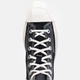 Женские кеды высокие Converse Chuck 70 De Luxe Squared Hi A06435C-001 38 (7.5US) 24.5 см Черные (194434653823) - изображение 6