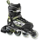 Комплект дитячий (роликові ковзани, шолом, захист) Rollerblade SPITFIRE CUBE 33-36.5 Black/green - изображение 2