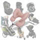 Дитяча подушка для автокрісла, коляски Baby Travel Classic Pillow, (Onario Baby) ART-0000639, Рожевий - зображення 6