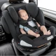 Детская подушка для автокресла, коляски Baby Travel Classic Pillow, (Onario Baby) ART-0000648, Черный - изображение 4