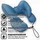 Дитяча подушка для автокрісла, коляски Baby Travel Classic Pillow, (Onario Baby) ART-0000644, Волошковий - зображення 7
