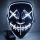 Судная ночь ABC Purge Mask, неоновая маска, питание от батареек - изображение 2