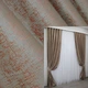 Комплект готовых штор VR-Textil Бархат № 1129ш Какао с терракотовым 100х270 см 2 шт (31-419) - изображение 1