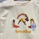 Футболка Primark на дівчинку breathe 128 см (7-8 років) бежева - зображення 2