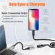 ​Кабель-удлинитель AGVEE Lightning 0.3м черный - изображение 3