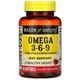 Омега 3-6-9 Mason Natural Omega 3-6-9 1200 mg Fish, Flax & Borage Oils 60 Caps - изображение 1