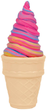 Zestaw kreatywny Creative Kids Play-Doh Air Clay Ice Cream Creations (0653899090821) - obraz 9