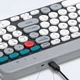 Комплект беспроводной клавиатура с мышью RIAS ZYG-806 Grey-Black (3_04734) - изображение 4