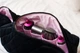 Косметичка MyCream для стайлера Dyson з відділеннями для насадок чорна з рожевим - зображення 3