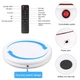 Поворотный стол для предметной съёмки Puluz PU3146EU white (45см) - изображение 4