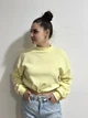 Жіночий укорочений світшот Н&М (56956) XS Жовтий - изображение 1