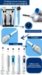 Oral b Braun насадки для электрической зубной щетки на зубную щетку орал би браун Dental Man EB58 X Charcoal power сменные средняя жесткость универсальные насадка средней жесткости набор 4 шт для зубов десен и межзубных промежутков для орал б с углем - изображение 7
