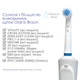 Насадки для электрической зубной щетки Oral B Braun на зубную щетку орал би браун Dental Man EB17 XS Sensitive сменные сенситив мягкая щетина универсальные насадка взрослая мягкая набор 4 шт для зубов чувствительных десен и межзубных промежутков на орал б - изображение 3