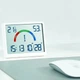 Багатофункціональний електронний годинник YIDA Time 9905 білий - зображення 2
