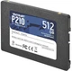 Накопитель ССД - SSD Patriot P210 512GB 2.5" SATAIII 3D QLC - изображение 1