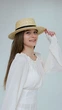 Канотье соломенная летняя с черной лентой D.Hats - изображение 2