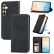 Чехол-книжка Skin Feel Leather Wallet для Samsung Galaxy S24 Black - изображение 1