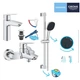 Набор смесителей GROHE QuickFix Start UA202301ME (23746002+24206002+26398001) - изображение 2