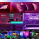 Світлодіодна стрічка гнучка для фонового підсвічування телевізора USB Bluetooth RGB 2835 15 метрів - зображення 5