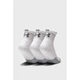 Носки Under Armour 1353262-100 Heatgear Quarter 3 пари Білий LG (192811960434) - изображение 2