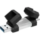 USB флеш накопитель Silicon Power USB 64G SILICON POWER usb3.2+TypeC Mobile C51 (SP064GBUC3C51V1S) - изображение 1
