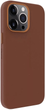 Панель Evelatus Genuine Leather case with MagSafe для Apple iPhone 13 Pro Max Brown (4752192064112) - зображення 1