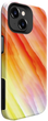 Etui plecki Evelatus Armor case Customized Print Design do Apple iPhone 15 Marble Yellow/Orange (4752192068172) - obraz 1