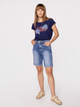 Krótkie spodenki damskie jeansowe Lee Cooper BECKY-1223 S Niebieskie (5904347398736) - obraz 4