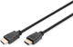 Kabel Digitus HDMI - HDMI M/M 3 m Black (DB-330123-030-S) - obraz 1