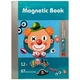 Магнитная книга для детей Bambi LY8726-3 D Клоун. 12 карточек, 67 магнитов (LY8726-3 Turquoise-RT) - изображение 2