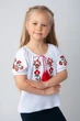Вышиванка для девочки АвексТекс (2724-15чер) Рост 134 см Белый - изображение 1