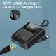 УМБ Promate PowerPod-10 10000 mAh USB-C/USB-А порт, USB-C кабель (powerpod-10.black) - изображение 5
