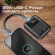УМБ Promate PowerPod-10 10000 mAh USB-C/USB-А порт, USB-C кабель (powerpod-10.black) - изображение 6