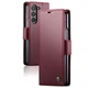 Чехол книжка CaseMe Leather Magnet Case для Samsung Galaxy Fold5 burgundy - изображение 1