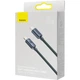Кабель Baseus Crystal Shine Series Fast Charging Data Cable Type-C to iP 20 W 2 m Black (CAJY000301) - изображение 5